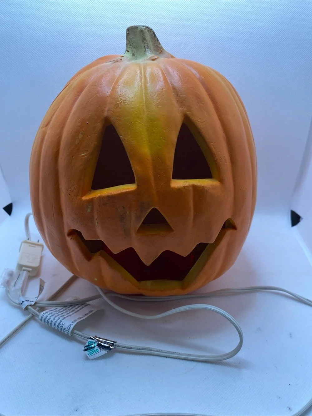 Vintage 1995 Trendmaster Blow Mold Jack-o-Lantern